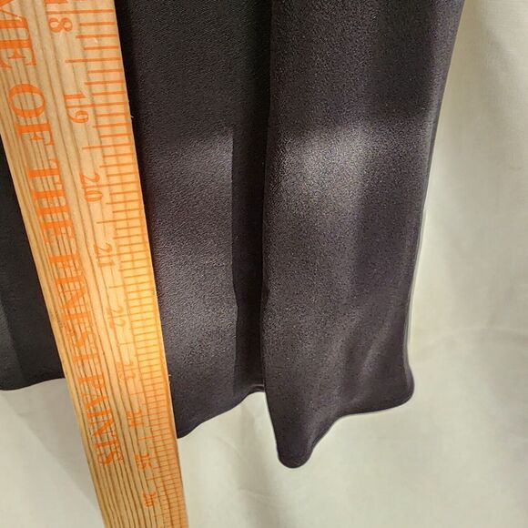 VTG Lauren Ralph Lauren Classic 100% Silk One Shoulder Maxi Dress Sz 8 Old Money - Picture 9 of 9